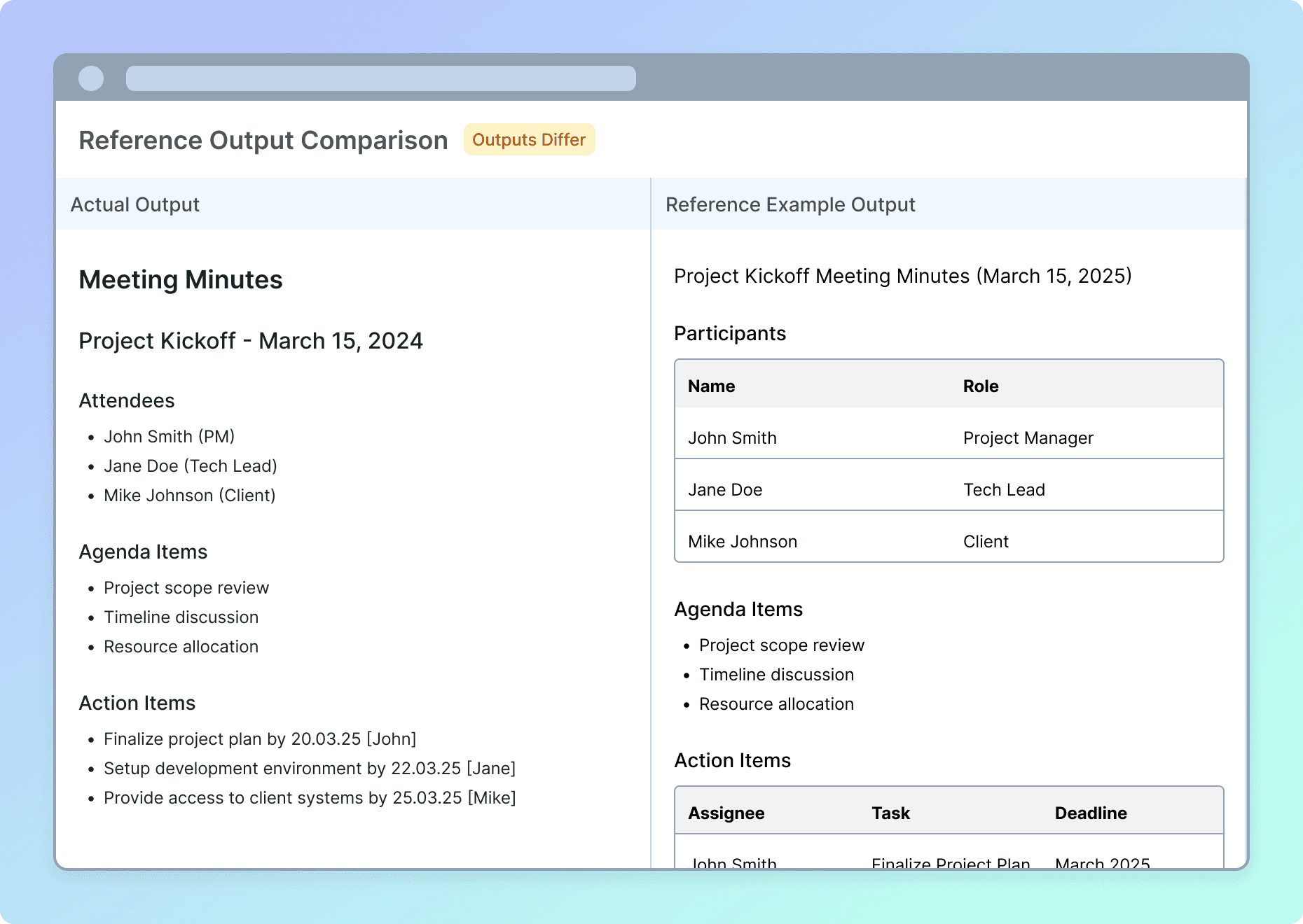 Zenetics Test Suite Management Screenshot